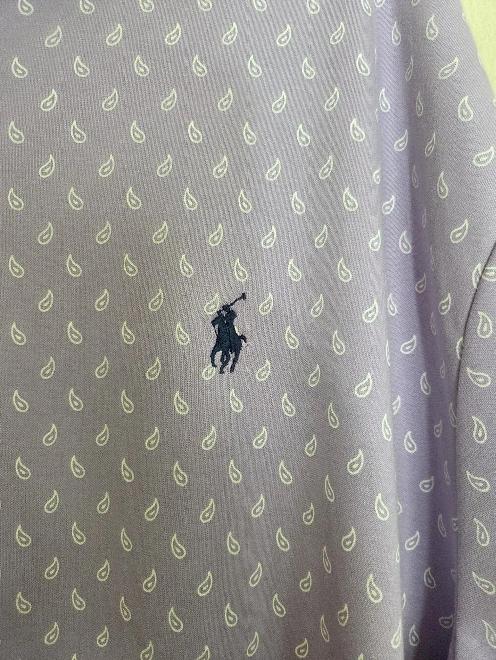 Polo Ralph Lauren Men's Purple Classic Fit Soft Cotton Polo Shirt Size 2XLT